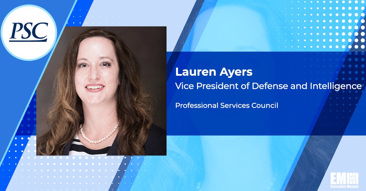 Lauren Ayers Named PSC Defense & Intelligence VP