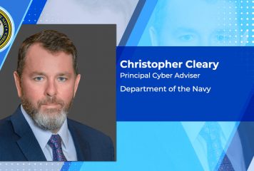 Christopher Cleary Talks Navy Cyber Strategy, Non-Kinetic Warfare in POC Event Keynote