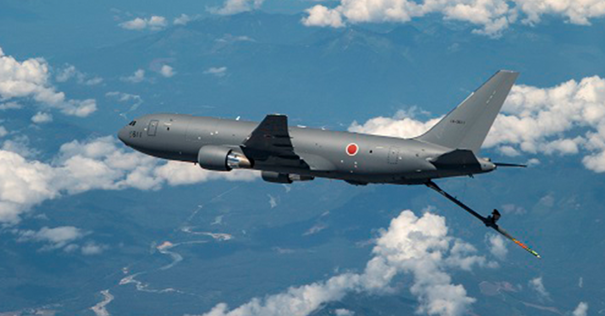 ボーイング、3億9800万ドル契約修正による日本KC-46A給油機2隻追加乾燥