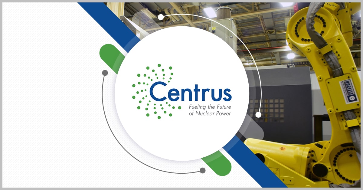 Centrus Energy to Demo Nuclear Reactor Material Production Under DOE Contract