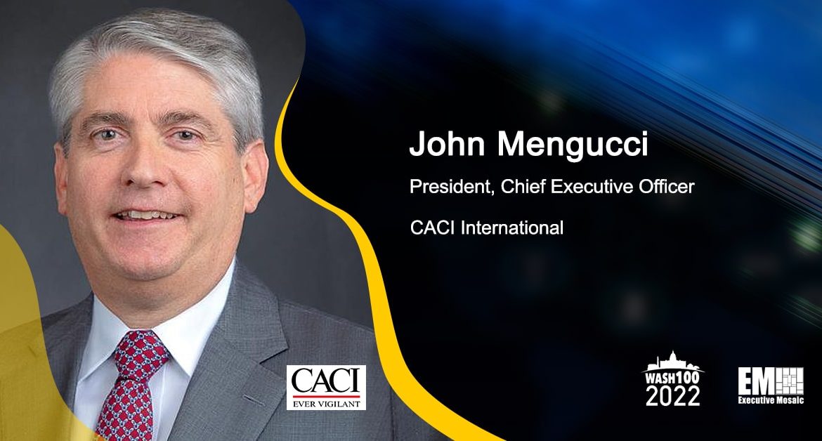 John Mengucci: CACI Increases Investment in Independent R&D Efforts