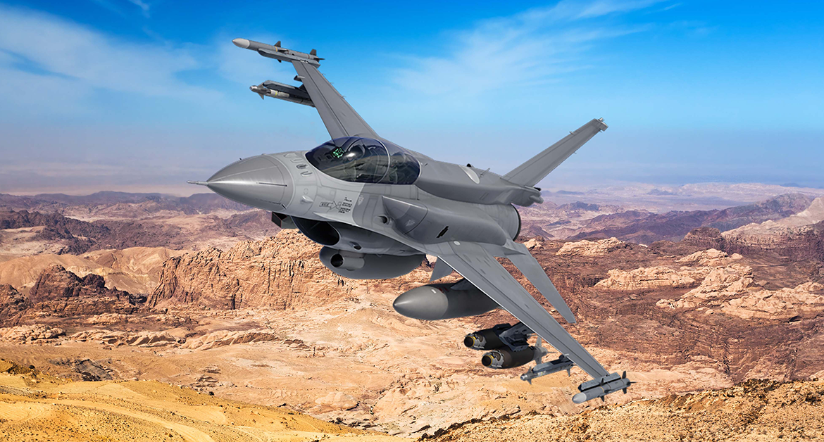 Jordan Signs Deal for 12 Lockheed-Built F-16 Block 70 Jets