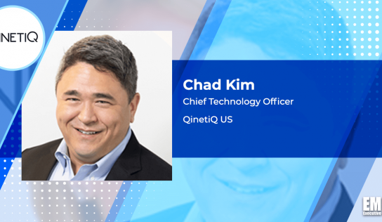 Chad Kim Takes CTO Role at QinetiQ’s US Subsidiary