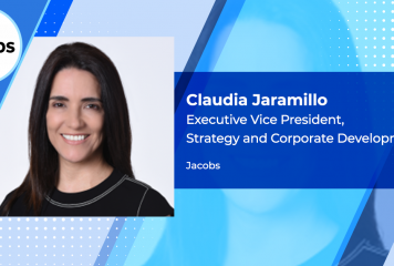 Jacobs Selects Claudia Jaramillo as Successor of EVP & CFO Kevin Berryman