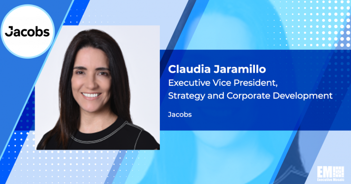 Jacobs Selects Claudia Jaramillo as Successor of EVP & CFO Kevin Berryman
