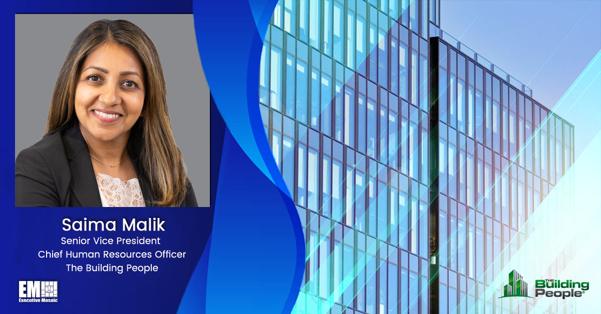 Saima Malik Named SVP & Chief HR Officer of The Building People Saima Malik Named SVP & Chief HR Officer of The Building People