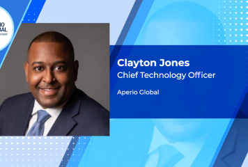 Clayton Jones Named Aperio Global CTO