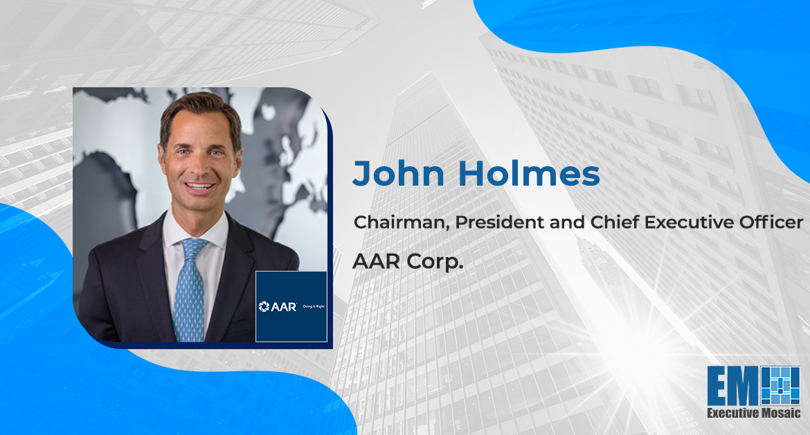 John Holmes Takes Over Chairmanship of AAR Board