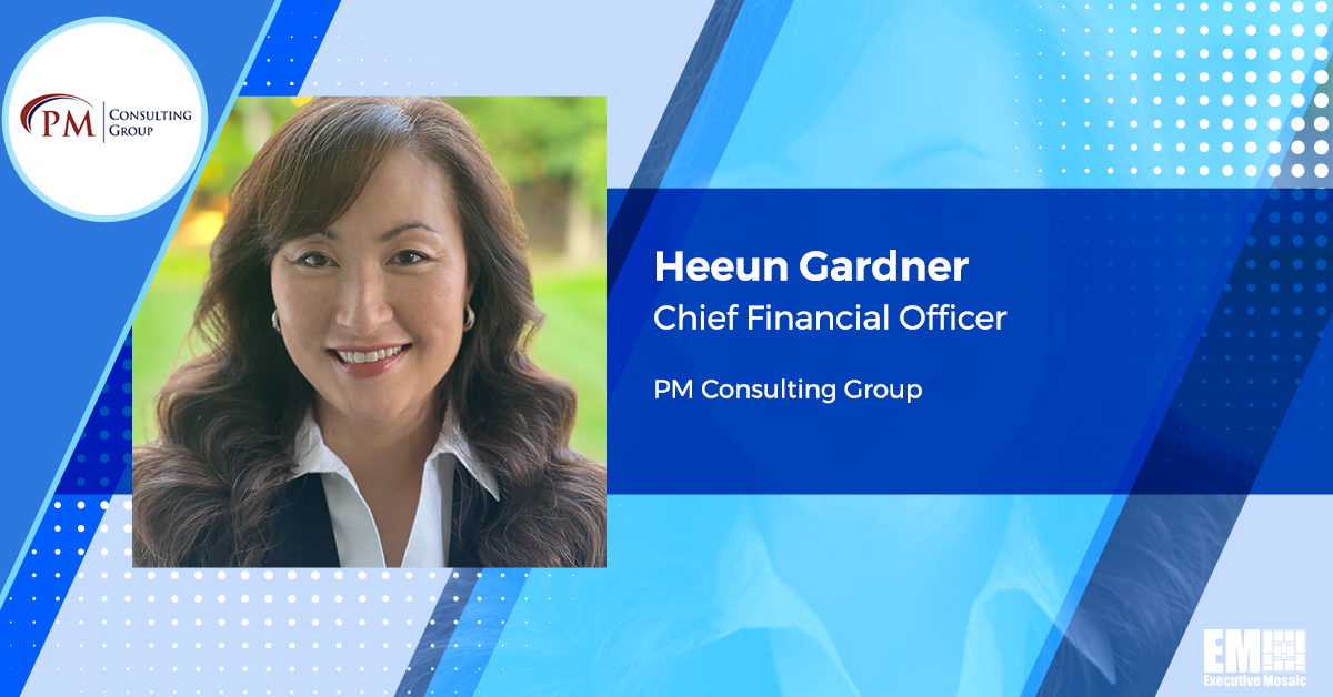 Former GovCIO Exec Heeun Gardner Joins PM Consulting Group as Finance Chief
