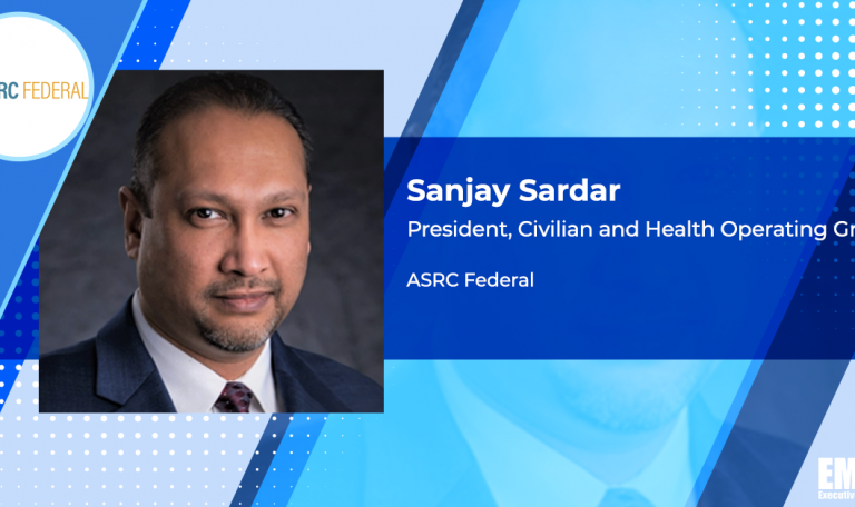 Former SAIC Exec Sanjay Sardar Joins ASRC Federal to Head Civilian & Health  Operating Group - GovCon Wire
