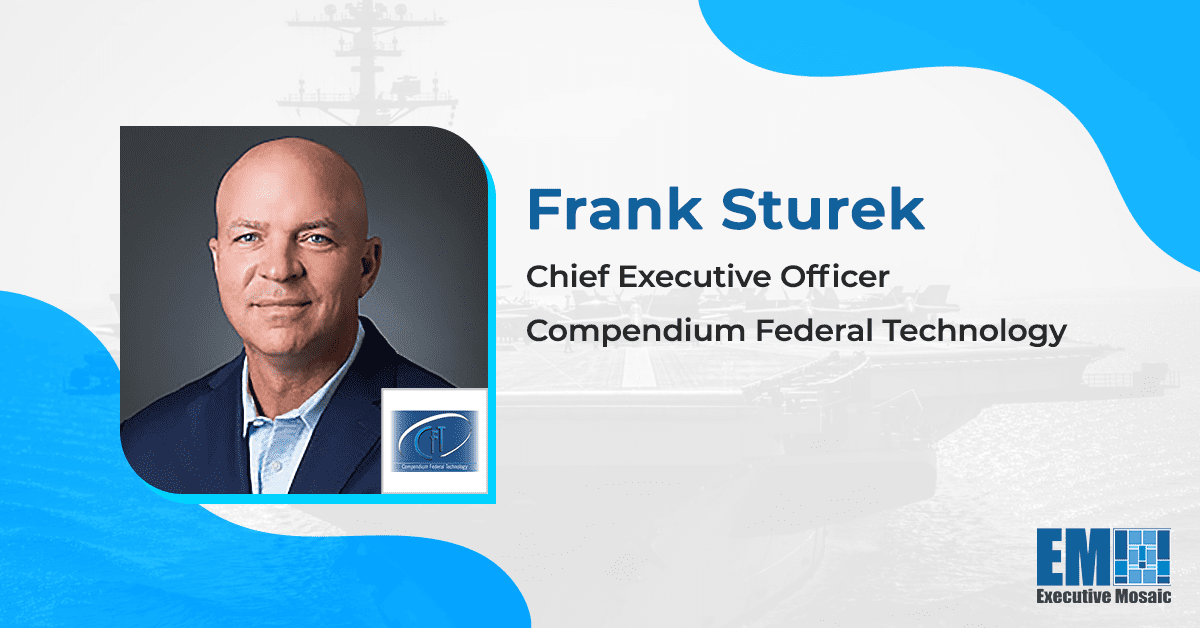 Frank Sturek Named Compendium Federal Technology CEO
