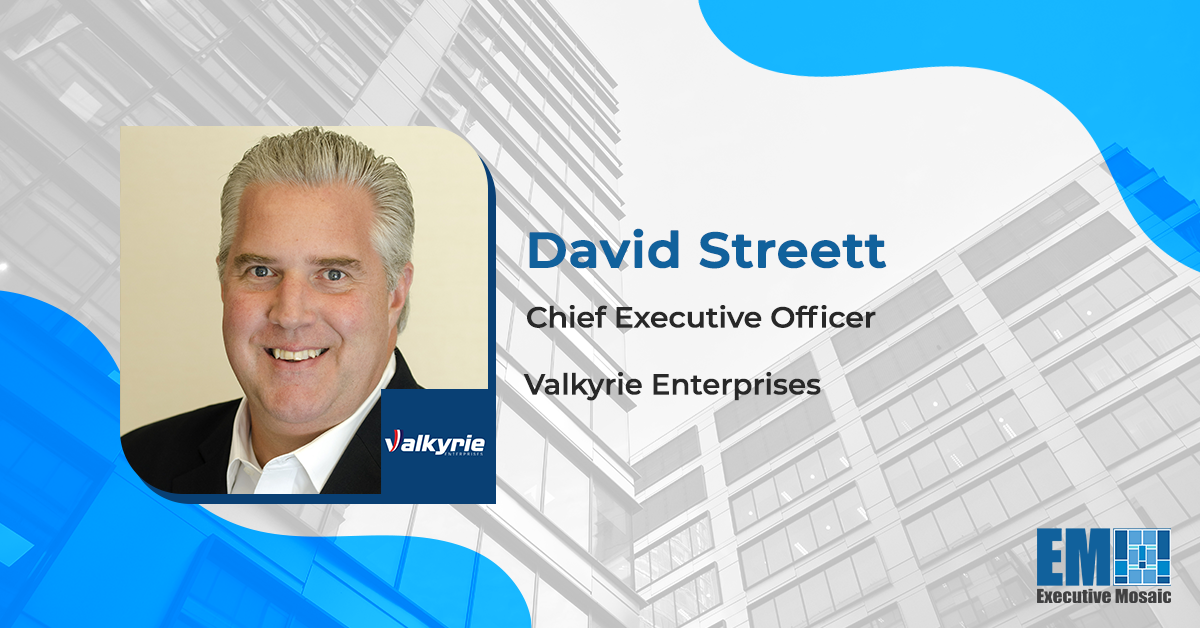 David Streett Succeeds Gary Lisota as Valkyrie CEO