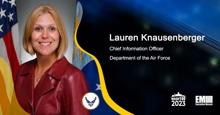 Video Interview: Air Force CIO Lauren Knausenberger Shares Top Tech Focus Areas
