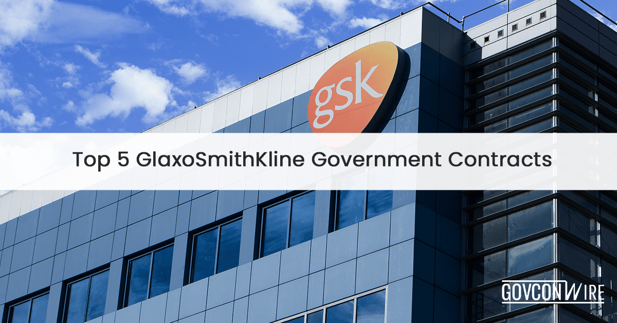 Top 5 GlaxoSmithKline Government Contracts