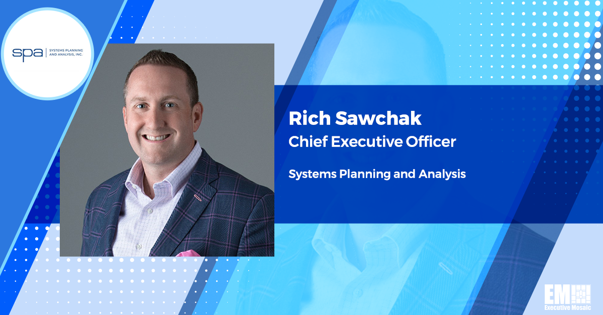 SPA Books $164M Navy Program Office Assistance Extension; Rich Sawchak Quoted