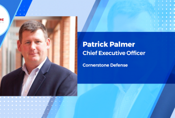 Patrick Palmer Promoted to Cornerstone Defense CEO