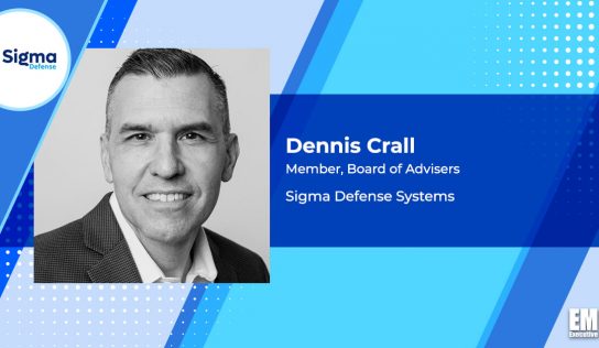 Marine Corps Vet Dennis Crall Joins Sigma Defense Advisory Board; Matt Jones Quoted