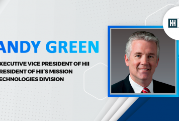 Andy Green, HII Mission Technologies President, Named to 2023 Wash100 for Leadership in Portfolio Transformation & Business Growth Initiatives