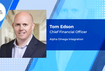 Tom Edson Named Alpha Omega Integration CFO