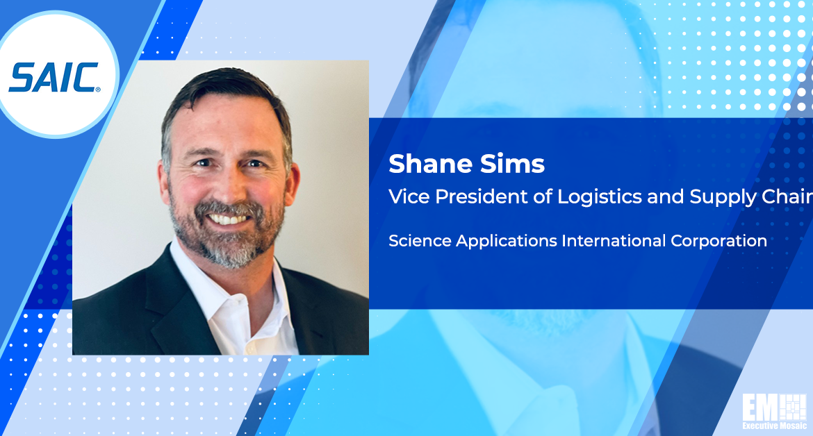 SAIC Appoints Shane Sims VP for Logistics & Supply Chain