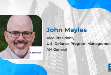 John Mayles Promoted to AM General Defense Program Management Office VP