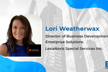 NSA Veteran Lori Weatherwax Joins LexisNexis Special Services; Haywood Talcove Quoted