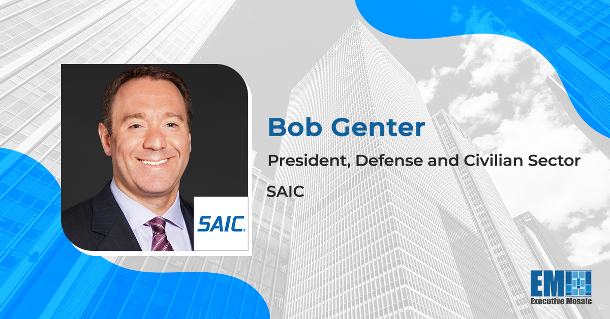 Video Interview: SAIC’s Bob Genter Says ‘Tech Superiority’ is America’s Biggest Threat Video Interview: SAIC’s Bob Genter Says ‘Tech Superiority’ is America’s Biggest Threat