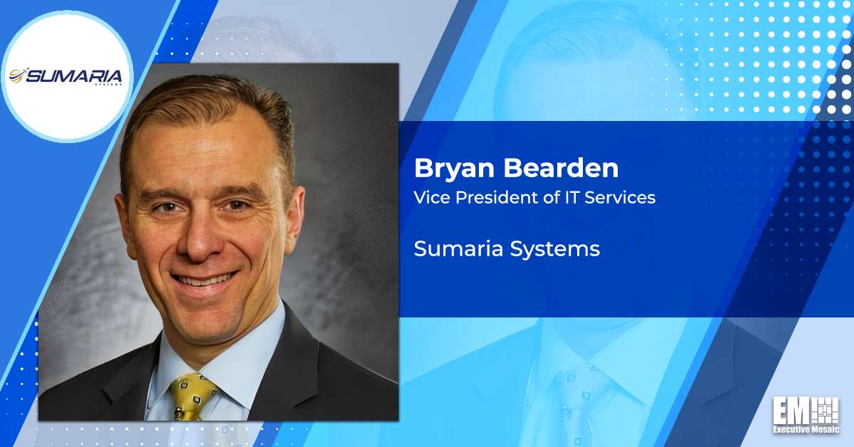 Former SAIC Exec Bryan Bearden Appointed Sumaria VP of IT Services