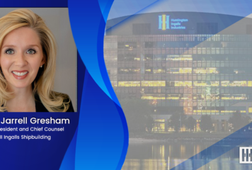 HII Promotes Julie Jarrell Gresham to Ingalls Shipbuilding Division VP, Chief Counsel