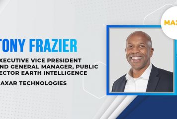 Tony Frazier, Maxar EVP & GM of Public Sector Earth Intelligence, Named to 2023 Wash100 for Leadership in Harnessing Satellite Innovation for Government Mission Support