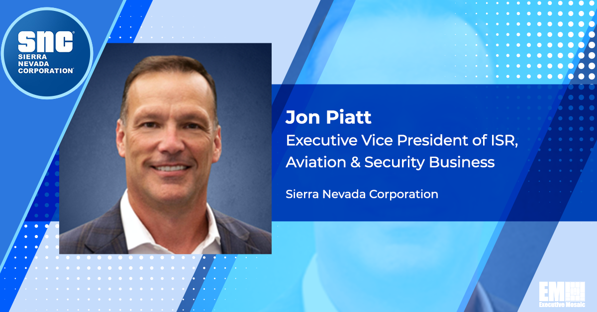 SNC Hires Former L3Harris Exec Jon Piatt to Lead ISR, Aviation & Security Business