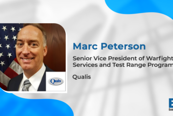 Marc Peterson Named Qualis Warfighter Services & Test Ranges SVP