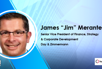 Day & Zimmermann Names James Merante as Finance, Strategy & Corporate Development SVP