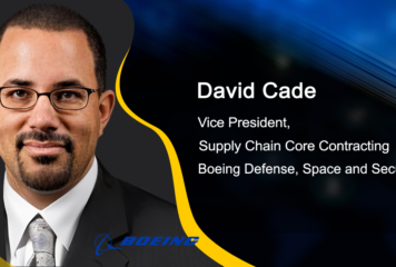 David Cade Starts Supply Chain Contracting VP Role at Boeing Defense Unit
