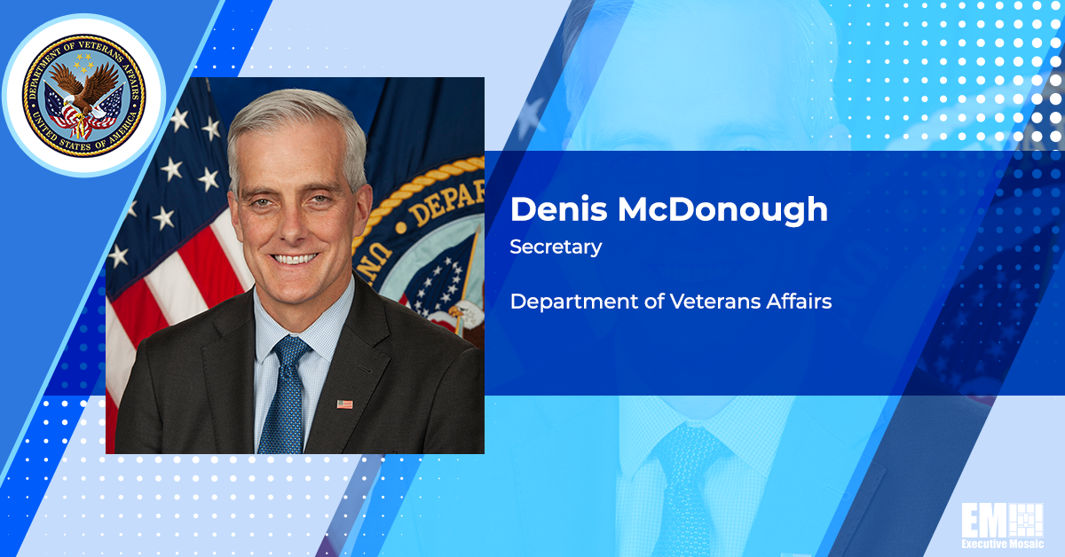 Denis McDonough: VA Aims to Fix EHR System Under Modernization Program Reset