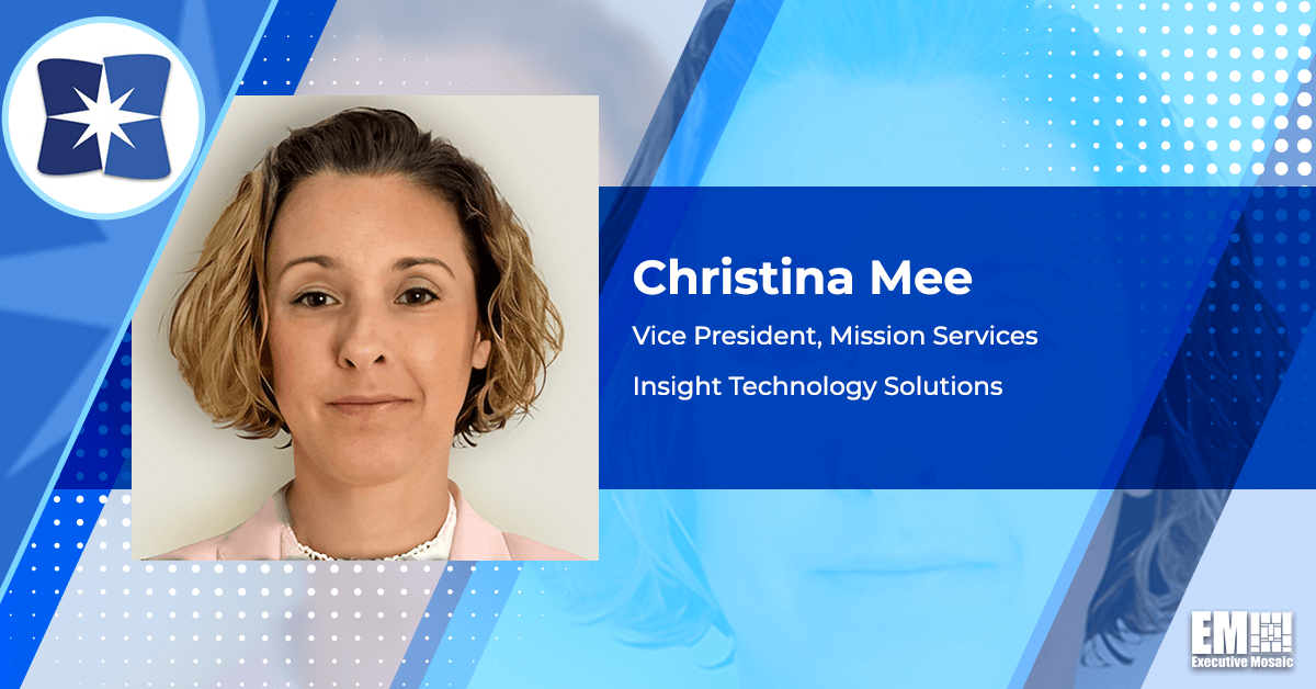 Christina Mee Joins Insight Technology Solutions as Mission Services VP