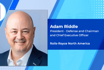 Adam Riddle Promoted to Defense Head, Chairman & CEO at Rolls-Royce’s North American Arm