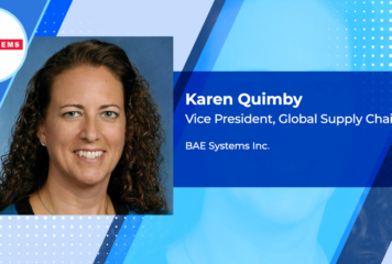 Karen Quimby Promoted to Global Supply Chain VP at BAE’s US Subsidiary
