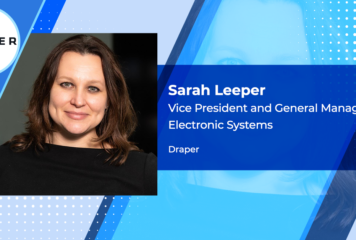 Sarah Leeper Named Electronic Systems VP, GM at Draper