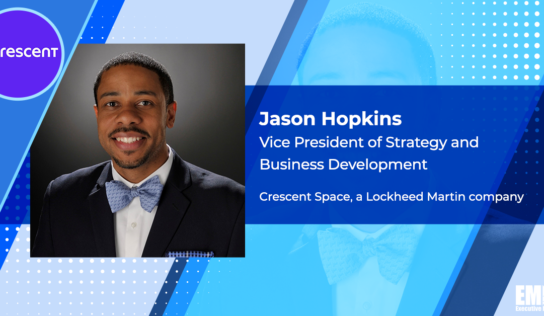Jason Hopkins Assumes VP Role at Lockheed’s Crescent Space Subsidiary