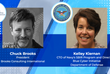 GovCon Expert Chuck Brooks Looks Into Blue Cyber Initiative with Director Kelley Kiernan