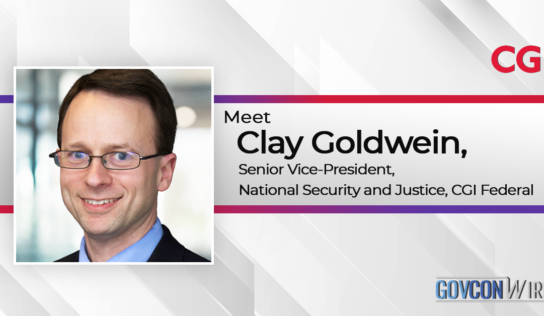 Clay Goldwein, Senior Vice President of National Security and Justice at CGI Federal