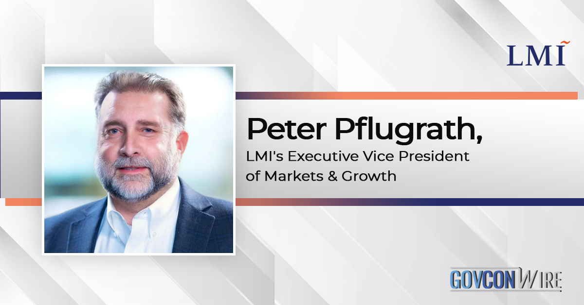 Peter Pflugrath LMI's Executive Vice President