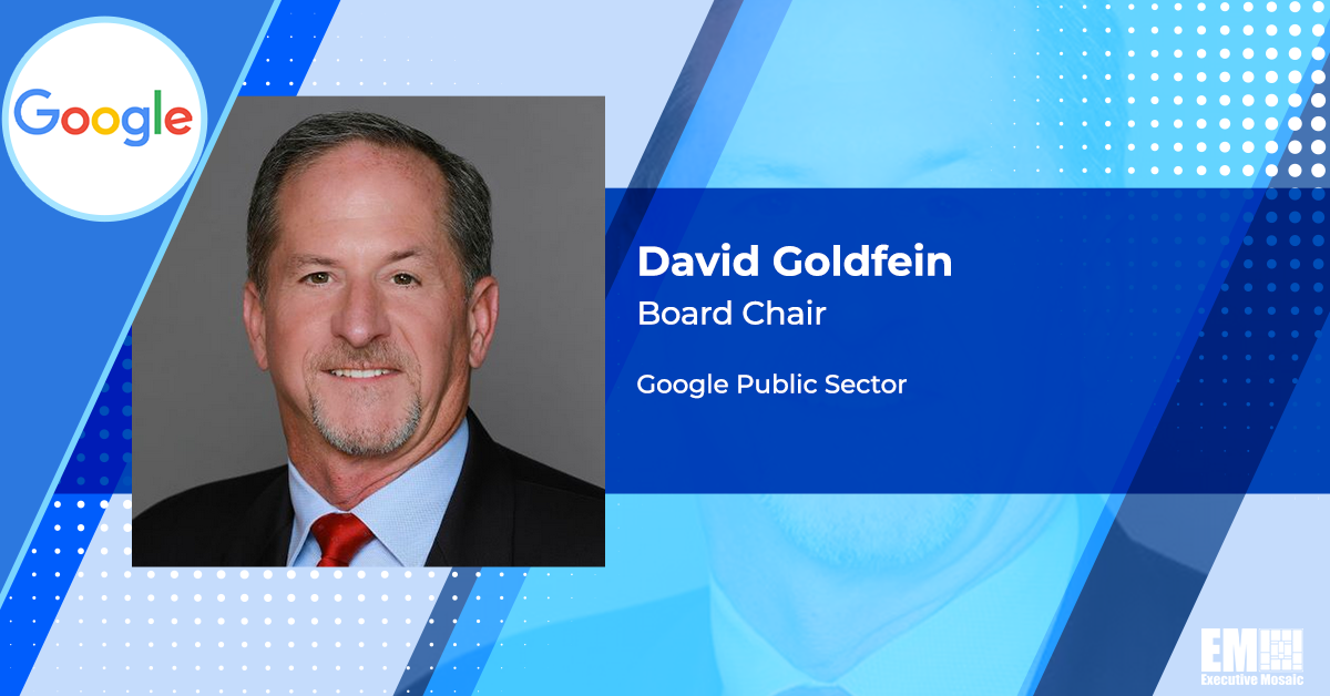 David Goldfein Named Google Public Sector Board Chair