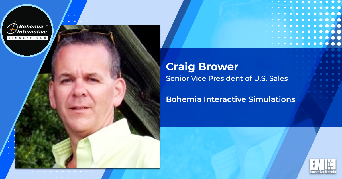 Craig Brower Rejoins BAE to Serve as US Sales SVP for Simulation Software Business
