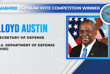 Executive Mosaic Names Defense Secretary Lloyd Austin 2023 Wash100 Popular Vote Winner