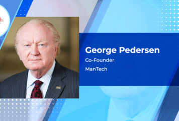 ManTech Co-Founder George Pedersen Dies at 87