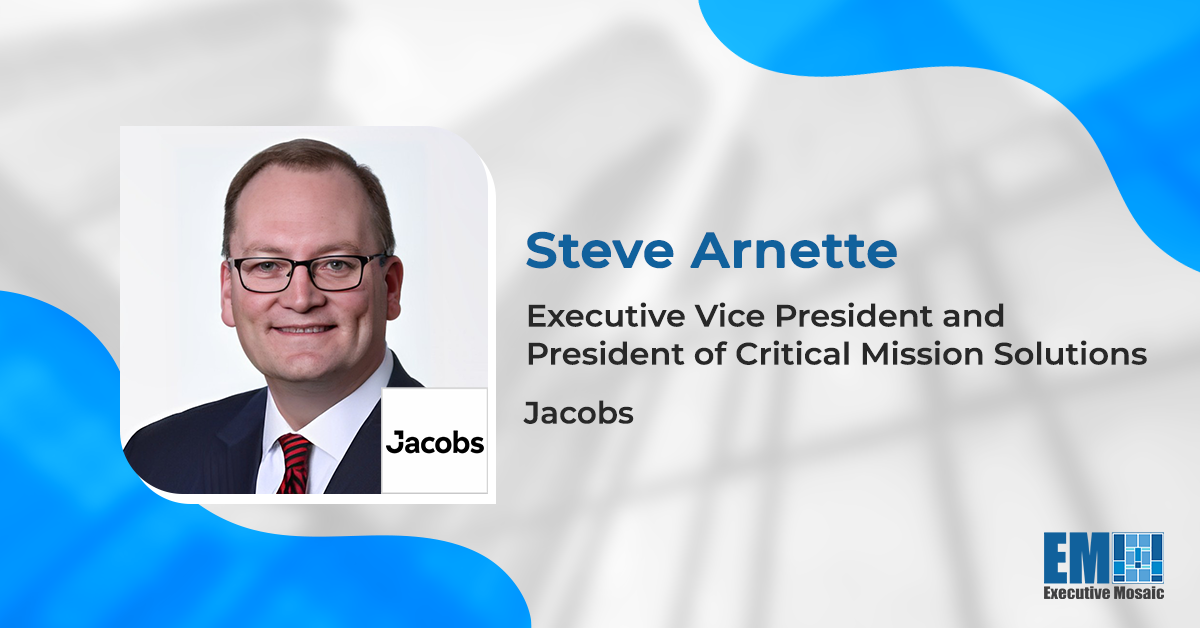 Jacobs to Spin Off Critical Mission Solutions Business; Steve Arnette to Lead Independent Company