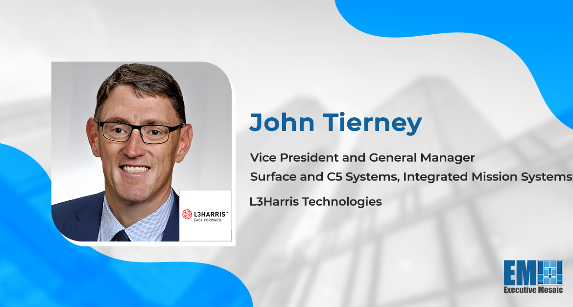 John Tierney to Lead L3Harris’ New Surface & C5 Systems Team