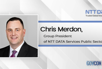 Chris Merdon, Group President of NTT Data Services Public Sector